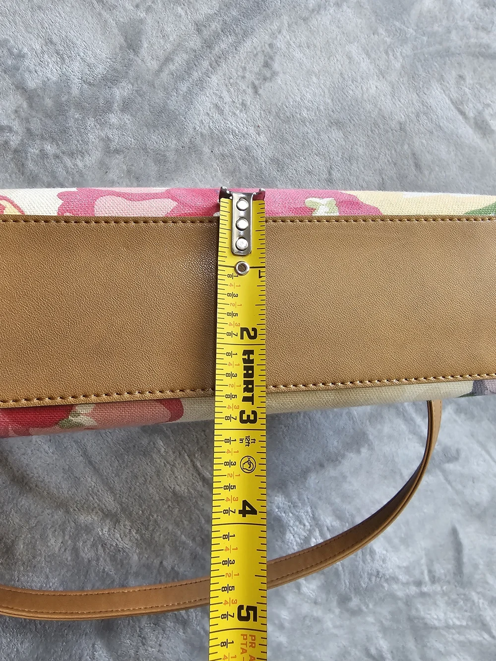 Fossil‎ Purse Handbag Floral Flowers Leather Shoulder Bag
